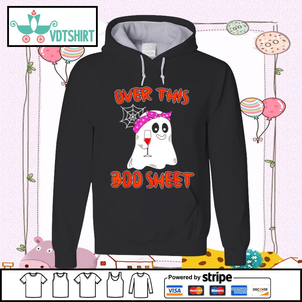 over this boo sheet shirt