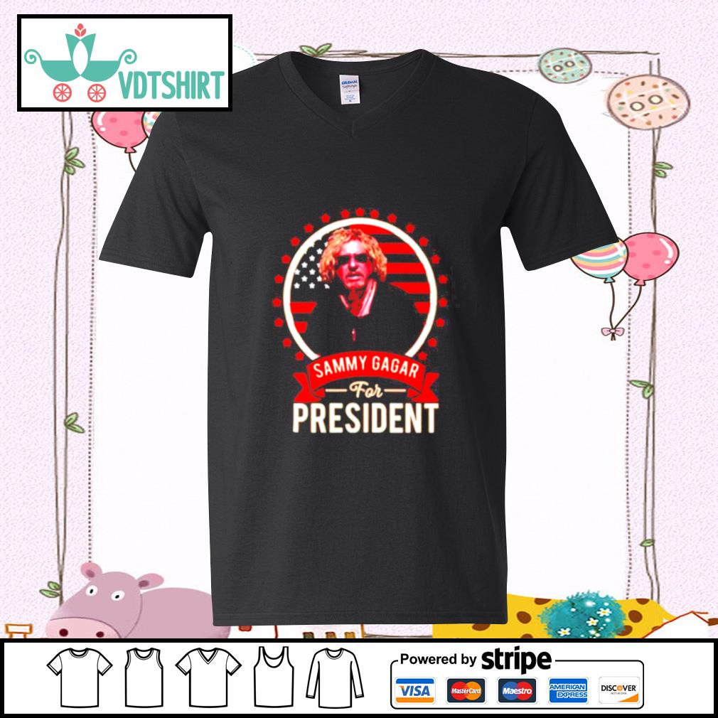 sammy hagar for president t shirt