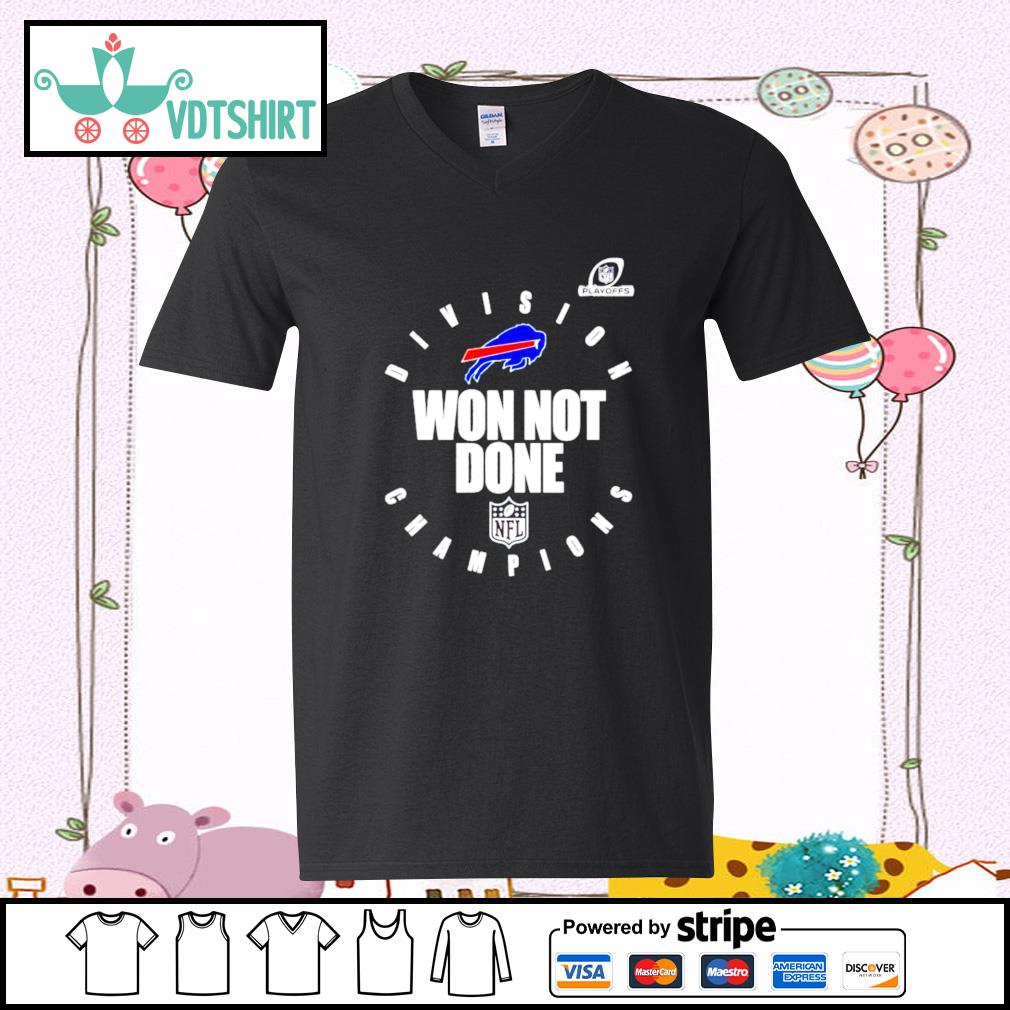 won not done bills tshirt